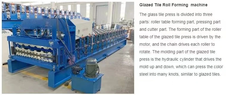 Steel Metal Roof Trapezoidal and Corrugated Iron Roofing Zinc Sheet Panel Roll Forming Machine