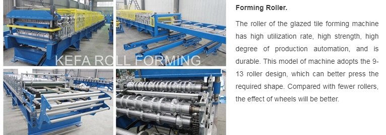Steel Metal Roof Trapezoidal and Corrugated Iron Roofing Zinc Sheet Panel Roll Forming Machine